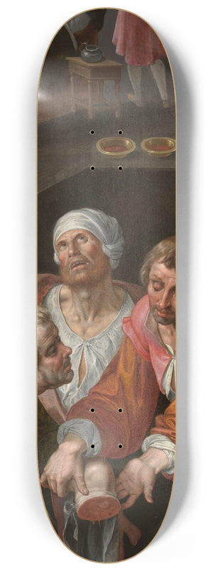 Ambrosius Francken I - The Charity of Saints Cosmas and Damianus 8.25 inch art skate deck