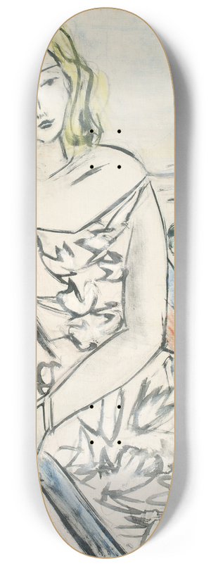 Max Beckmann - Bildnis eines jungen Mdchens 8.25 inch art skate deck