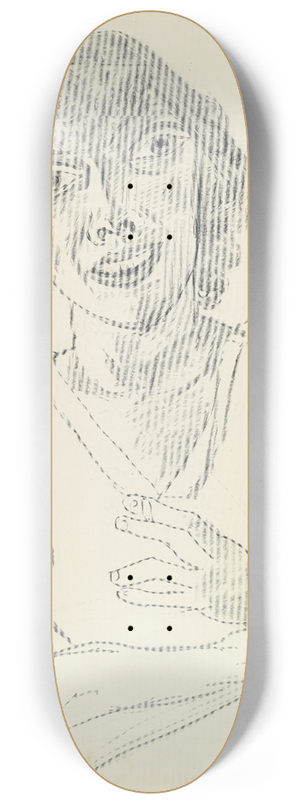 Max Beckmann - Sarika II 8.25 inch art skate deck