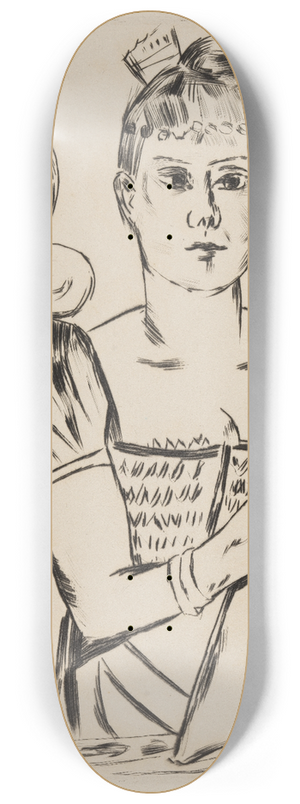 Max Beckmann - Schiebude 8.25 inch art skate deck