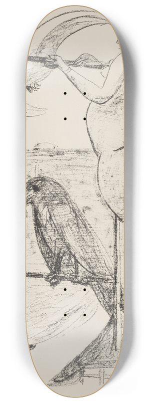 Max Beckmann - Weather-Vane 8.25 inch art skate deck