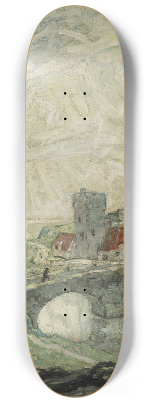 Max Bohm - Ancient Seaport 8.25 inch art skate deck