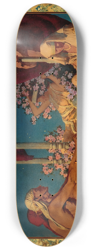 Maxfield Parrish - Cleopatra 8.25 inch art skate deck