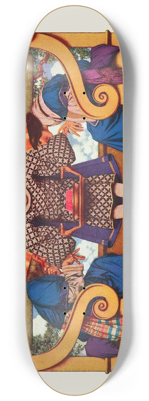 Maxfield Parrish - Jell-O 8.25 inch art skate deck