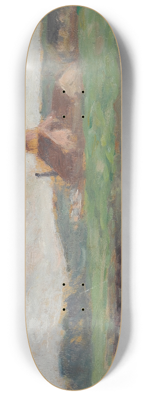 Maximilien Luce - Bords de la Bresle 8.25 inch art skate deck
