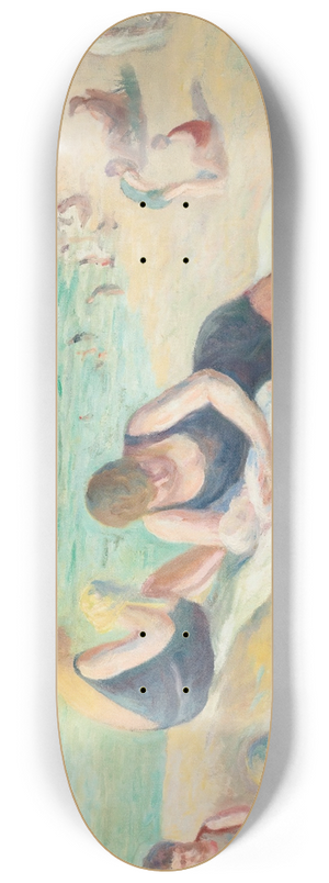 Maximilien Luce - La Plage De Mers-Les-Bains 8.25 inch art skate deck