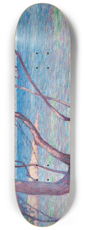 Maximilien Luce - Paysage 8.25 inch art skate deck