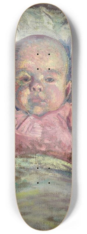 Maximilien Luce - Portrait de Frdric Luce, Bb 8.25 inch art skate deck