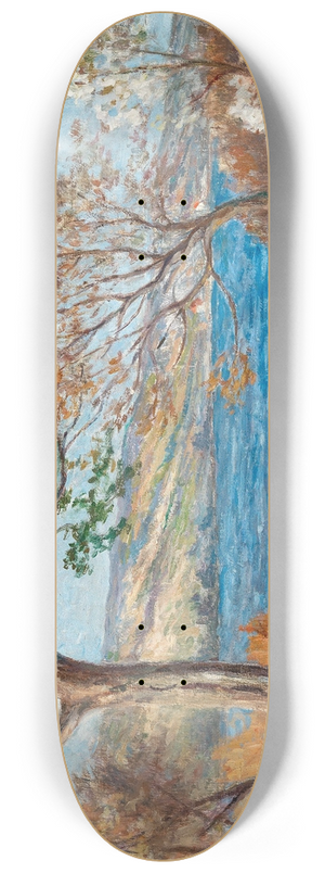 Maximilien Luce - Rolleboise 8.25 inch art skate deck