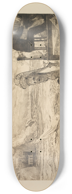 Max Klinger - Brahmsphantasie 8.25 inch art skate deck