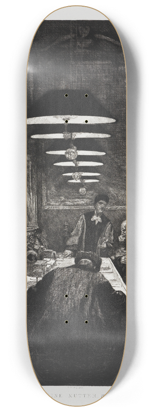 Max Klinger - Eine Mutter III (Dramen, Opus IX, Blatt 5) 8.25 inch art skate deck