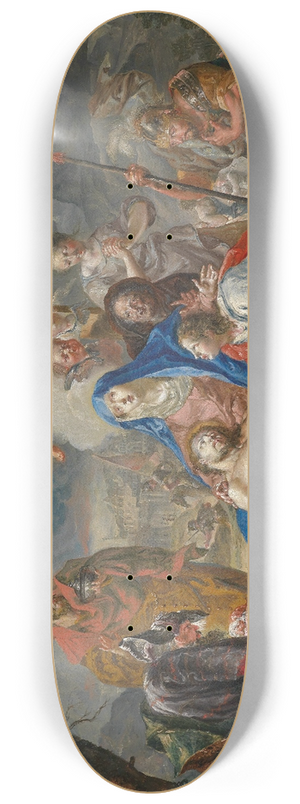 Johann Georg Platzer - Die Beweinung Christi 8.25 inch art skate deck