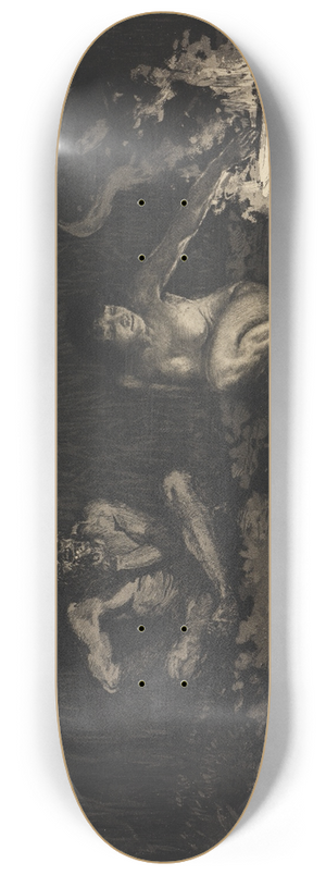 Max Klinger - Prefacio II (Ein Leben, Opus VIII, Blatt 2) 8.25 inch art skate deck