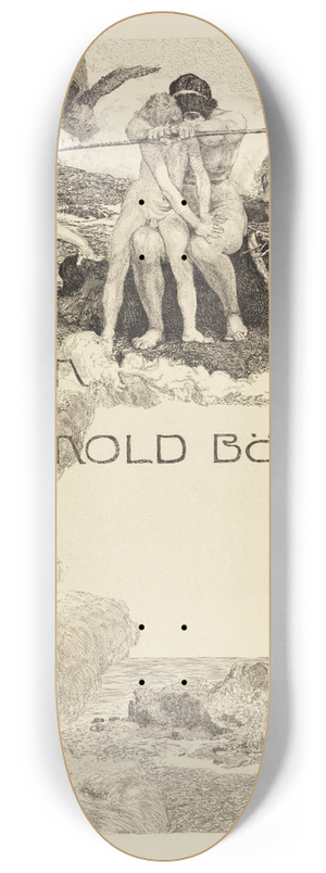 Max Klinger - Widmung (Eine Liebe, Opus X, Blatt 1) 8.25 inch art skate deck