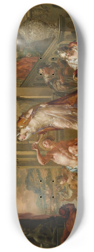 Johann Georg Platzer - The Pleasures of the Seasons; Summer 8.25 inch art skate deck