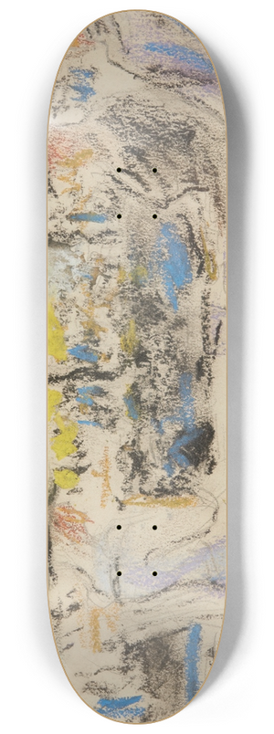 Max Liebermann - Am Tisch (At the Table) 8.25 inch art skate deck