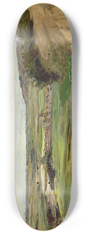 Max Liebermann - Dnenlandschaft 8.25 inch art skate deck