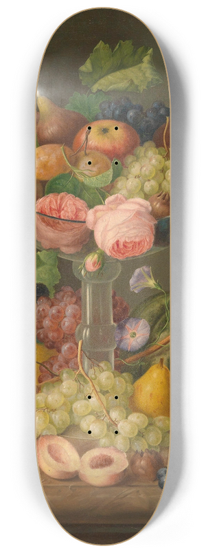 Johann Georg Seitz - Frchtestillleben 8.25 inch art skate deck