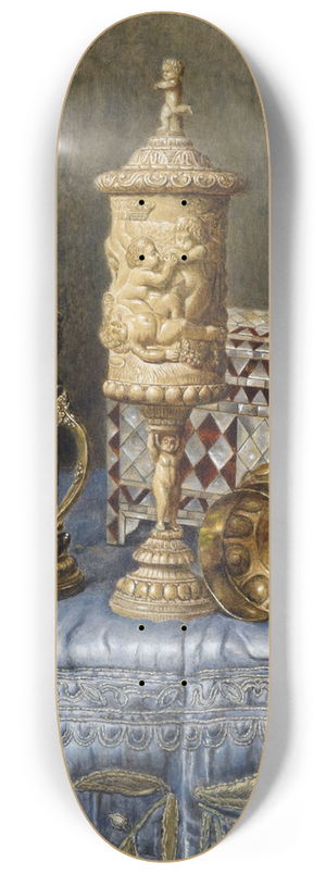 Max Schdl - Antiquittenstillleben 8.25 inch art skate deck
