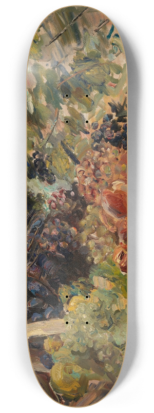 Max Slevogt - Frchtestilleben 8.25 inch art skate deck