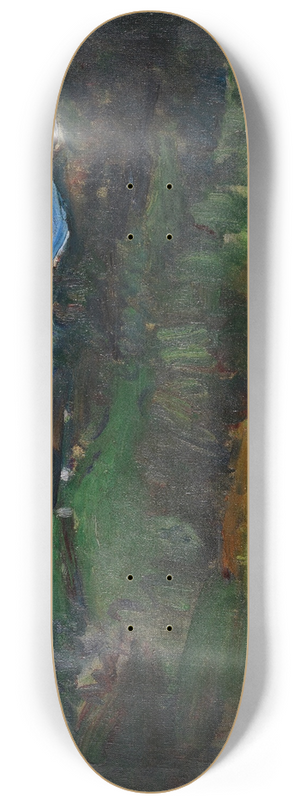 Max Slevogt - Gewitter ber dem Rosengarten bei Bozen 8.25 inch art skate deck