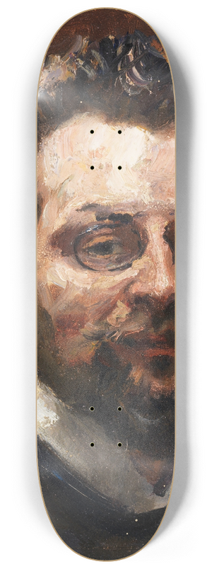 Max Slevogt - Selbstportrt 8.25 inch art skate deck