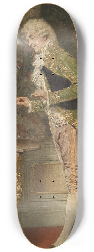 Max Volkhart - Der Kavalier 8.25 inch art skate deck