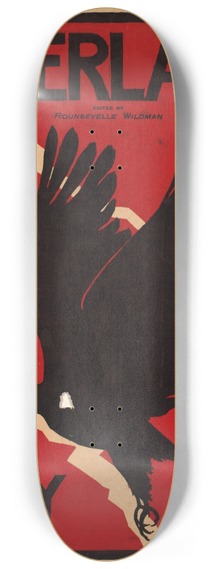 Maynard Dixon - Overland, July 8.25 inch art skate deck