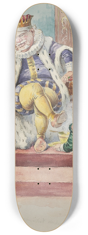 McLoughlin Bros - Old King Cole 8.25 inch art skate deck