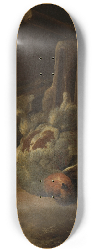 Melchior d'Hondecoeter - Dead Birds 8.25 inch art skate deck