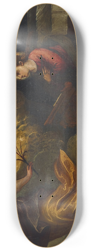 Melchiorre Galluzzi - The Annunciation 8.25 inch art skate deck