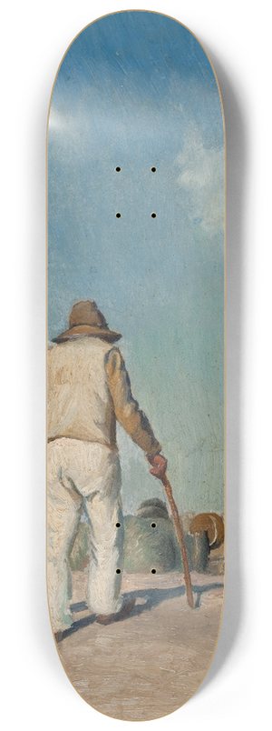 Michael Ancher - Blind Christian. Study 8.25 inch art skate deck