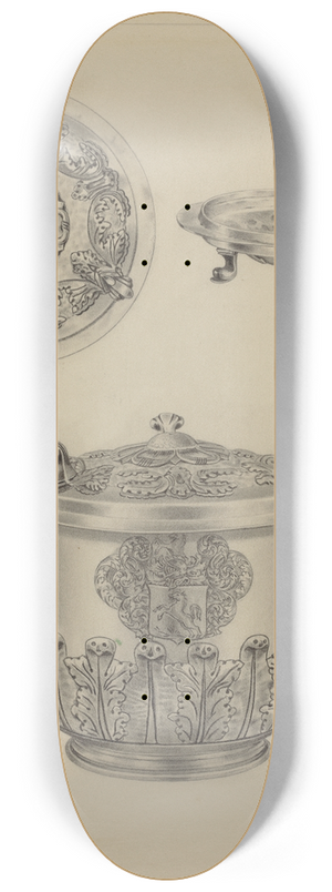 Michael Fenga - Silver Caudle Cup 8.25 inch art skate deck