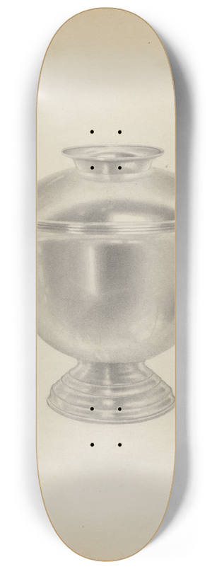 Michael Fenga - Silver Sugar Bowl 8.25 inch art skate deck