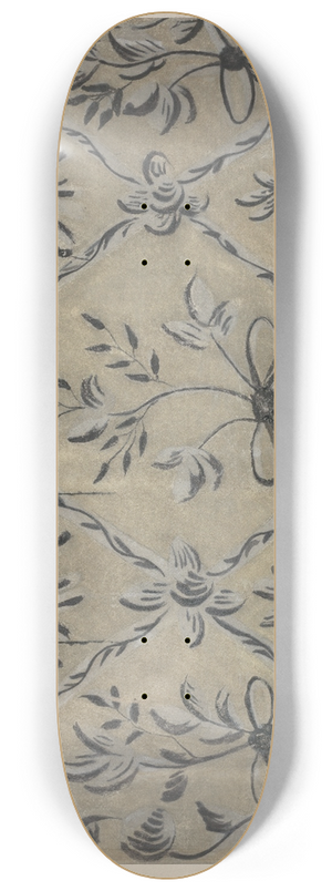 Michael Lauretano - Free Hand Decorated Wall 8.25 inch art skate deck
