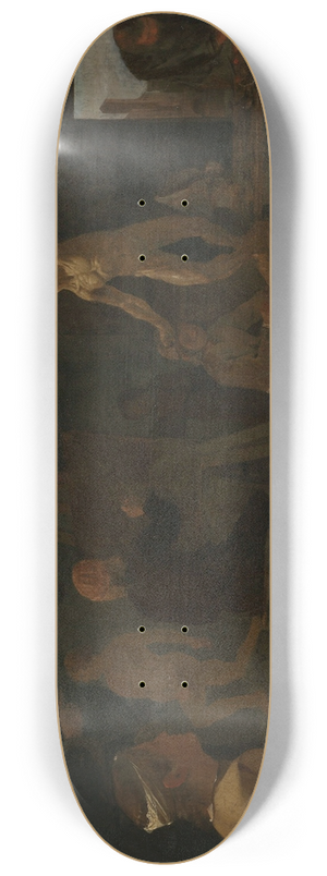 Michael Sweerts - A Painters Studio 8.25 inch art skate deck