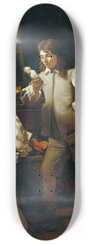Michael Sweerts - In The Studio 8.25 inch art skate deck