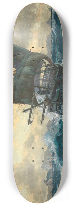 Michael Zeno Diemer - Der fliegende Hollnder 8.25 inch art skate deck