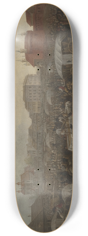 Micha Stachowicz - Kleparz marketplace 8.25 inch art skate deck