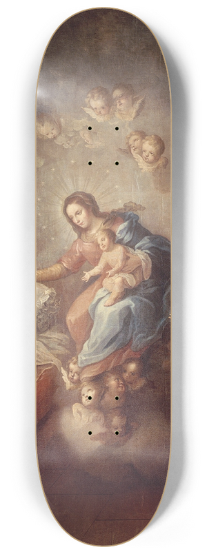 Miguel Cabrera - The Conversion of Saint Ignatius Loyola 8.25 inch art skate deck