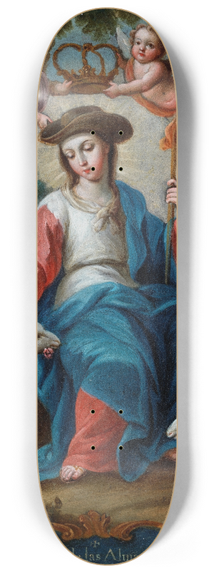 Miguel Cabrera - The Divine Shepherdess 8.25 inch art skate deck