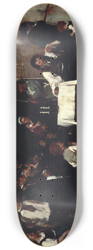 Mihly Munkcsy - Condemned Cell I 8.25 inch art skate deck