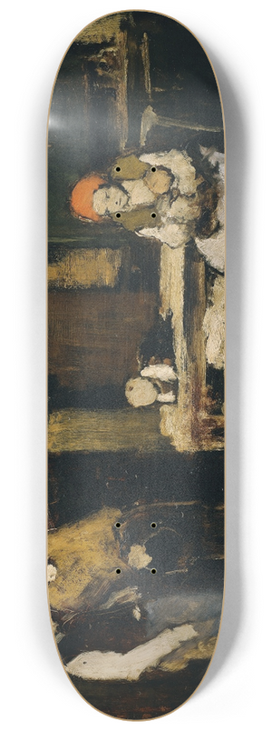 Mihly Munkcsy - Der Trinker 8.25 inch art skate deck