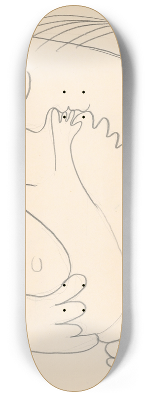 Mikul Galanda - Matka s dieaom 8.25 inch art skate deck