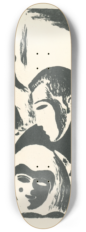 Mikul Galanda - Milenci 8.25 inch art skate deck
