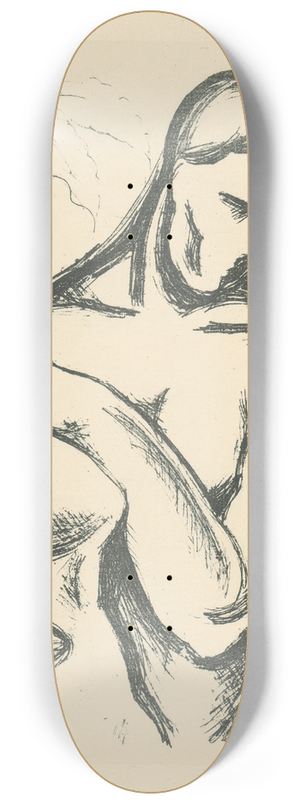 Mikul Galanda - Milenci 2 8.25 inch art skate deck