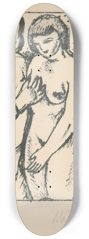 Mikul Galanda - Milenci 3 8.25 inch art skate deck