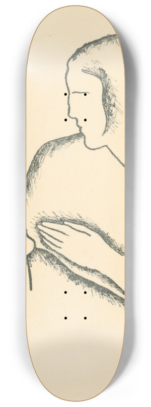 Mikul Galanda - Milenci  I. 8.25 inch art skate deck