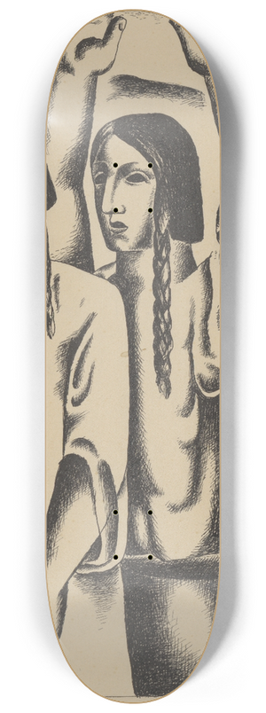 Mikul Galanda - Misery 8.25 inch art skate deck