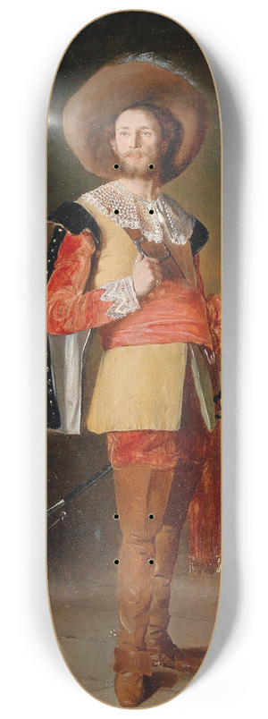 Johann Hamza - A Knight 8.25 inch art skate deck